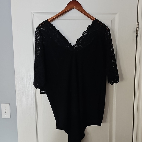 Torrid Black Lace Bodysuit - Picture 5 of 5